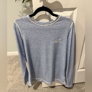 Vineyard Vines Striped Long Sleeve Sun Shirt Size Small